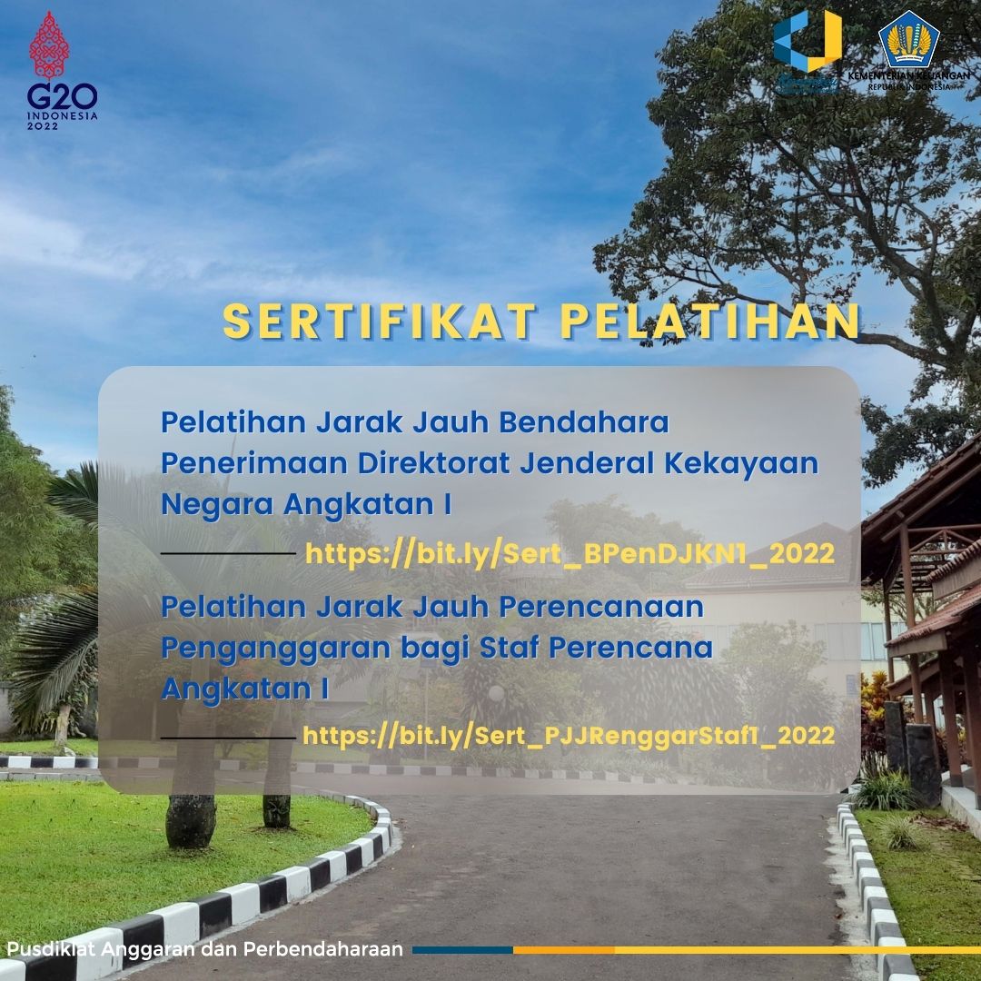 Sertifikat Pelatihan
